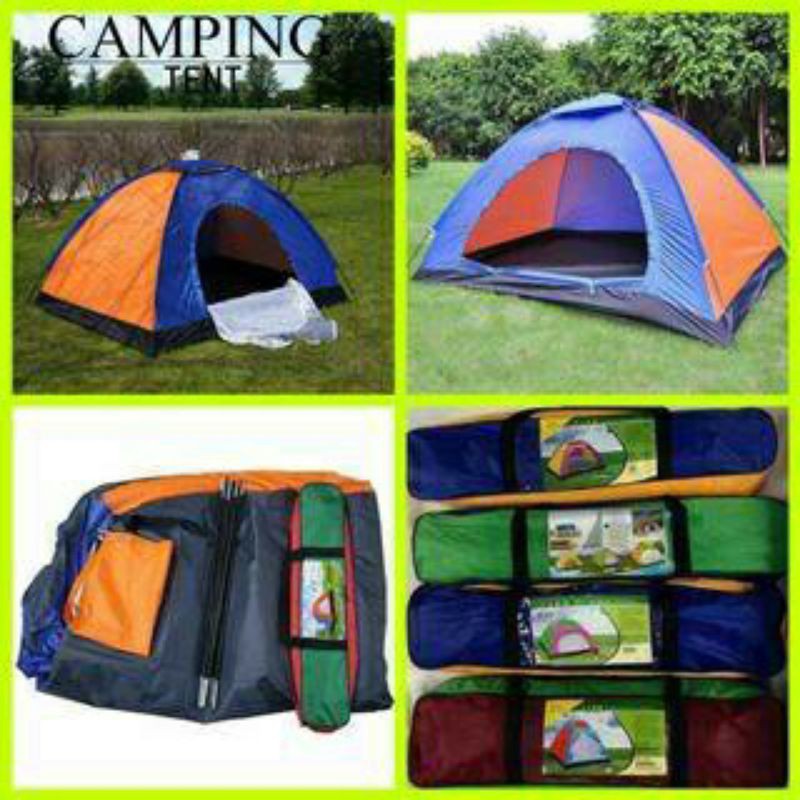 Lightweight 2-4-6-8-12 Person Camp Backpack Tent with Bag Travel Backpack Tent with Bag Khemah Camping Khemah Camping Waterproof Khemah Camping Murah Khemah Angin Khemah Unta