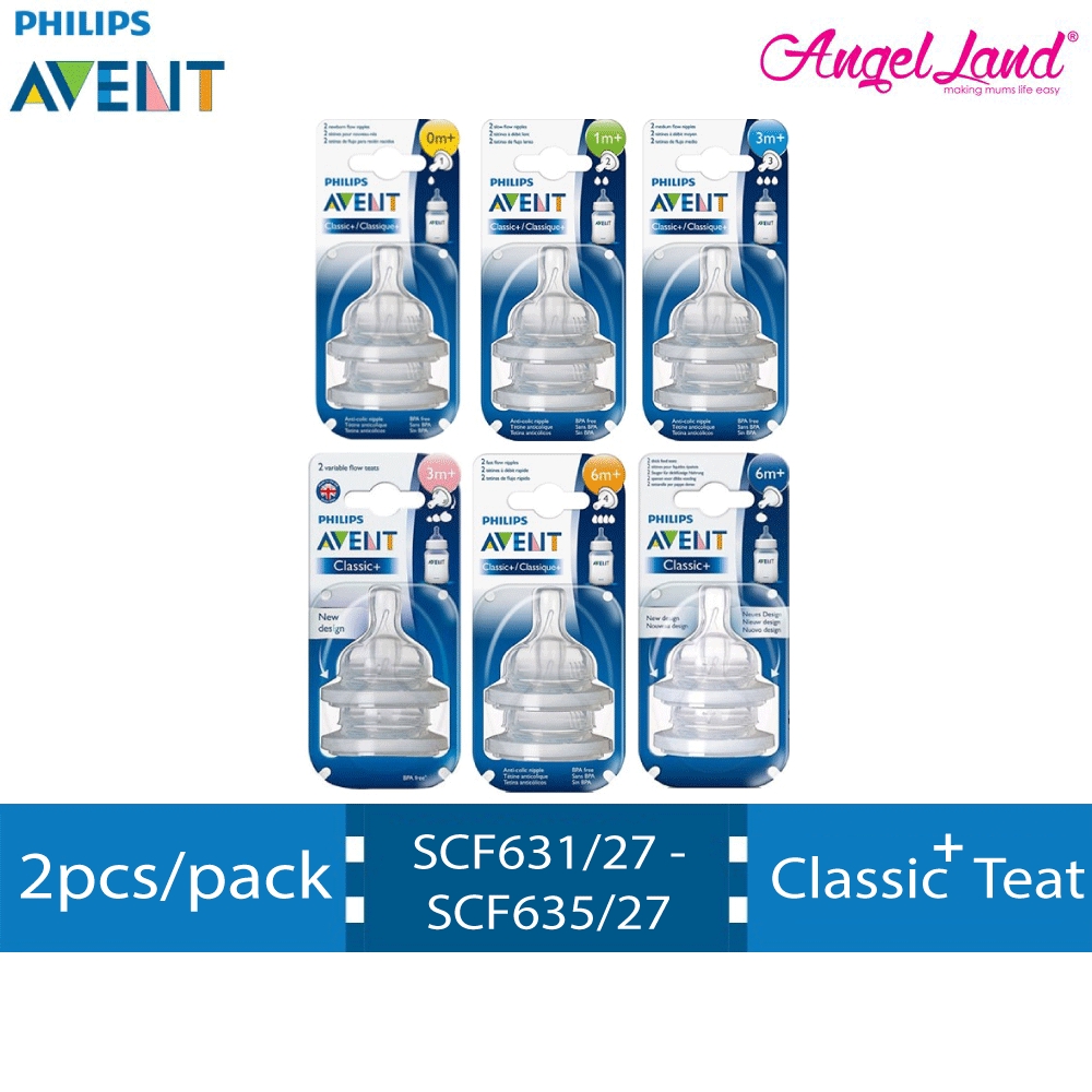 avent classic newborn teats