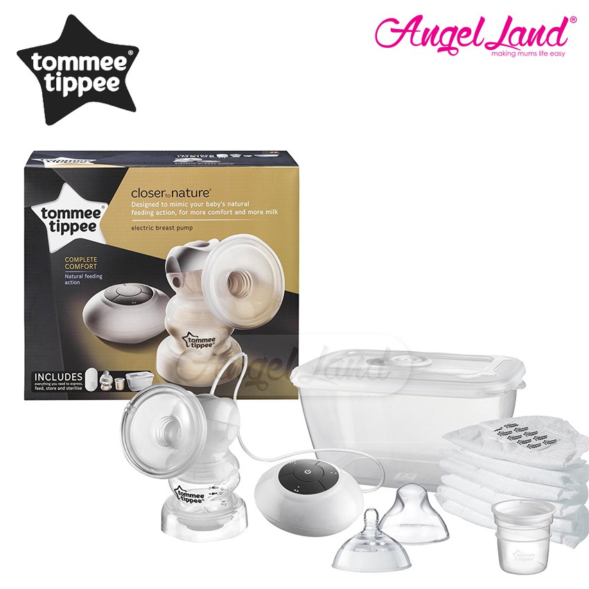 tommee tippee breast pump set