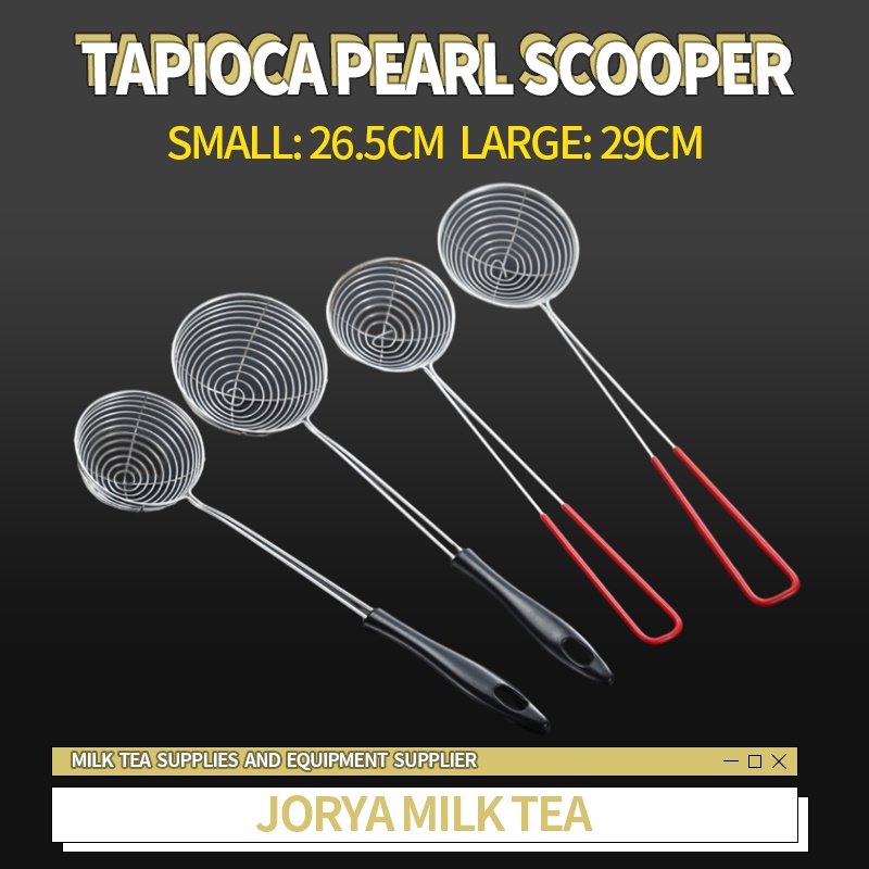 Tapioca Pearl Scooper Pearl Strainer Boba Strainer Milktea Supplies