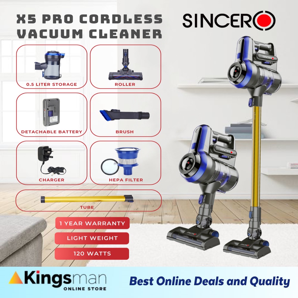 sincero vacuum cordless