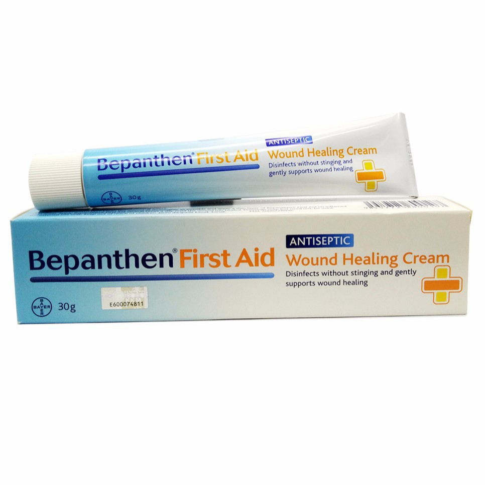 Bepanthen First Aid Antiseptic Wound Healing Cream 30g Shopee Malaysia