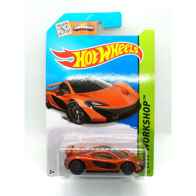 hot wheels mclaren p1 orange