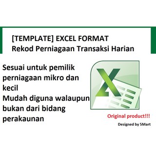 [Template]Perekodan Perakaunan Perniagaan Kecil Small Business Excel Format  Basic Accounting Transaction财务做账实用Excel模板