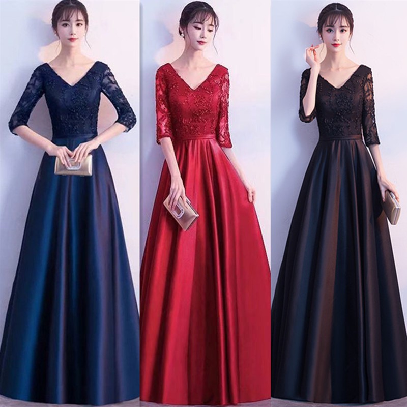 korean evening gown