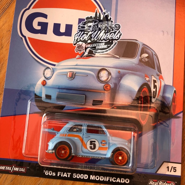 Hot wheels gulf fiat 2024 500