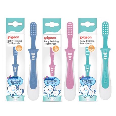 Pigeon Baby Training Toothbrush (Lesson 3) Baby Toothbrush (12-18 months)