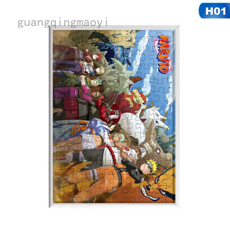 Guangqingmaoyi Japanese Anime Naruto Jigsaw Puzzles 120 Pcs Diy Cartoon Puzzles Anime Puzzles Game Puzzles For Kids Adults And Anime Fans With Photo Frame Shopee Malaysia