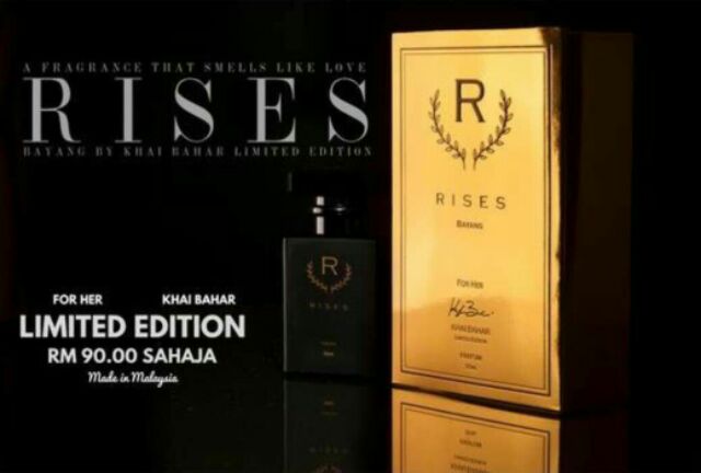 Rises Perfume For Her By Khai Bahar Limited Edition Shopee Malaysia