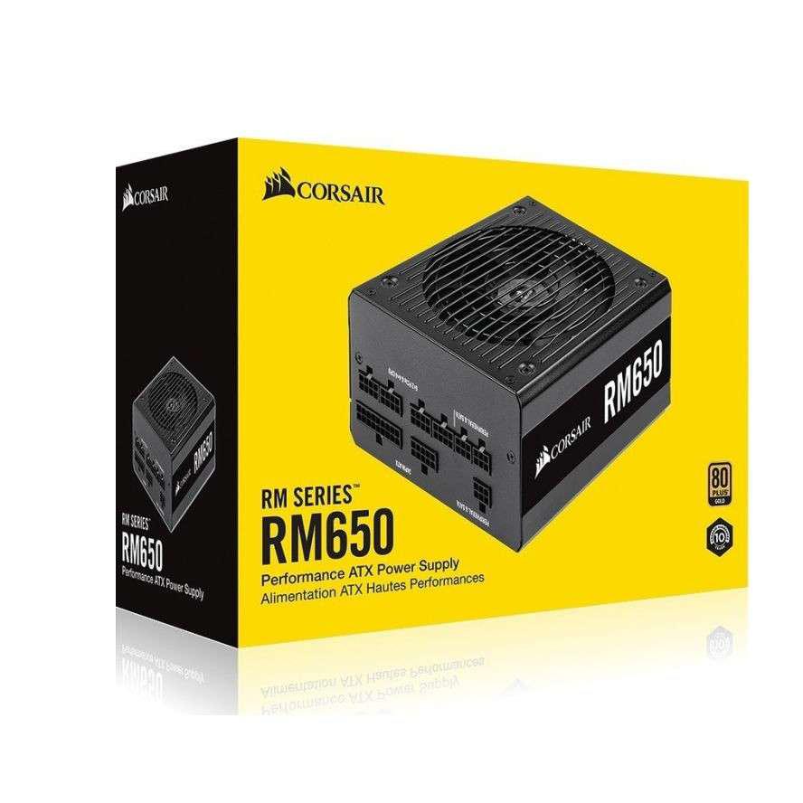 Corsair Rm Series Rm650 19 650w 80 Plus Gold Certified Fully Modular Psu Uk Shopee Malaysia