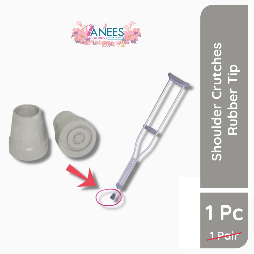 Mobilis Shoulder/Elbow Crutches Rubber Tip 1 piece Shopee Malaysia