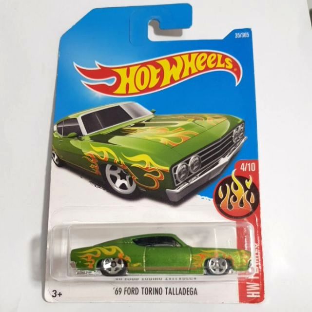 69 ford torino talladega hot wheels price