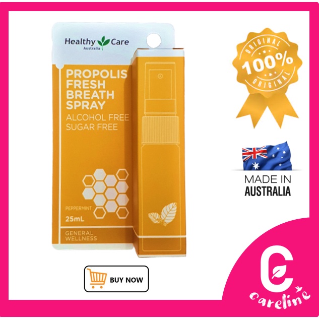 [AUS Direct Import] Healthy Care Propolis Fresh Breath Spray 20ml