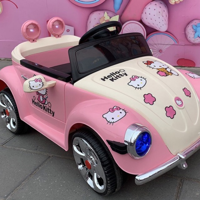 hello kitty ride on suv