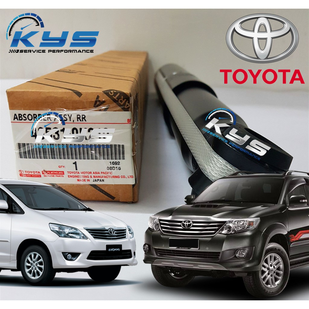 REAR SHOCK ABSORBER (GAS) TOYOTA INNOVA TGN40 FORTUNER KUN50 TGN51