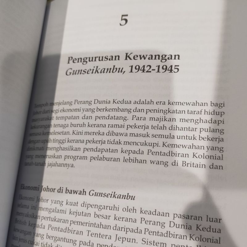 Pentadbiran Kewangan Kolonial Di Johor Ichiro Sugimoto Shopee Malaysia