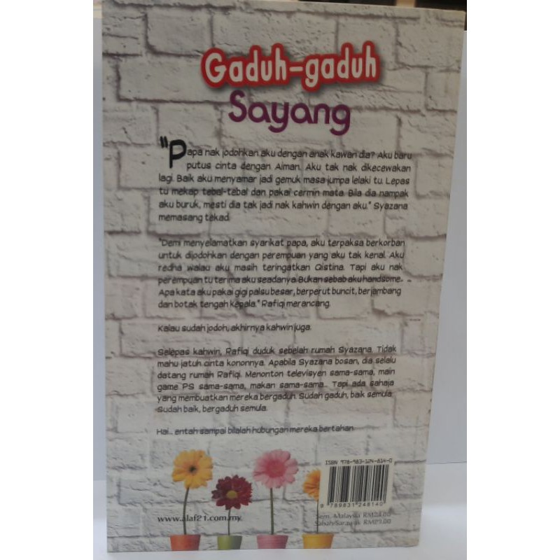 Novel Gaduh Gaduh Sayang Shopee Malaysia