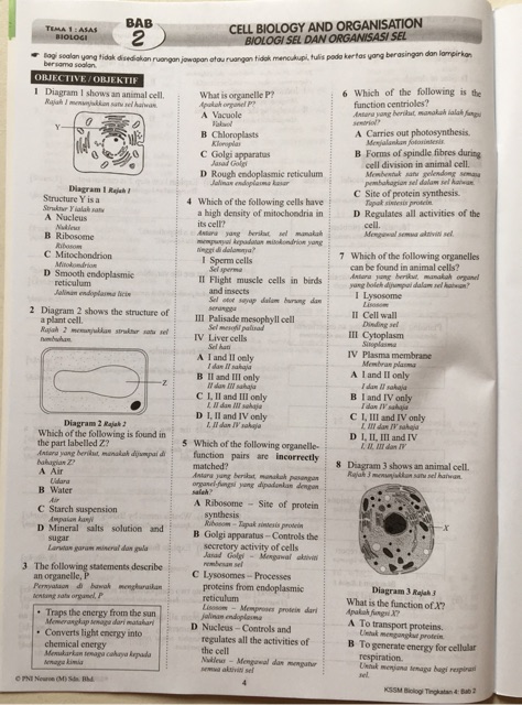 Buku Latihan Biologi Tingkatan 4 New Shopee Malaysia