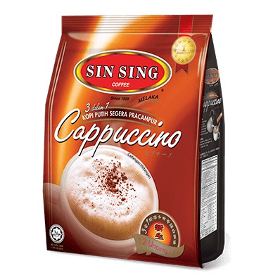 Sin Sing White Coffee Cappuccino 3 in 1 (12's x 25g)