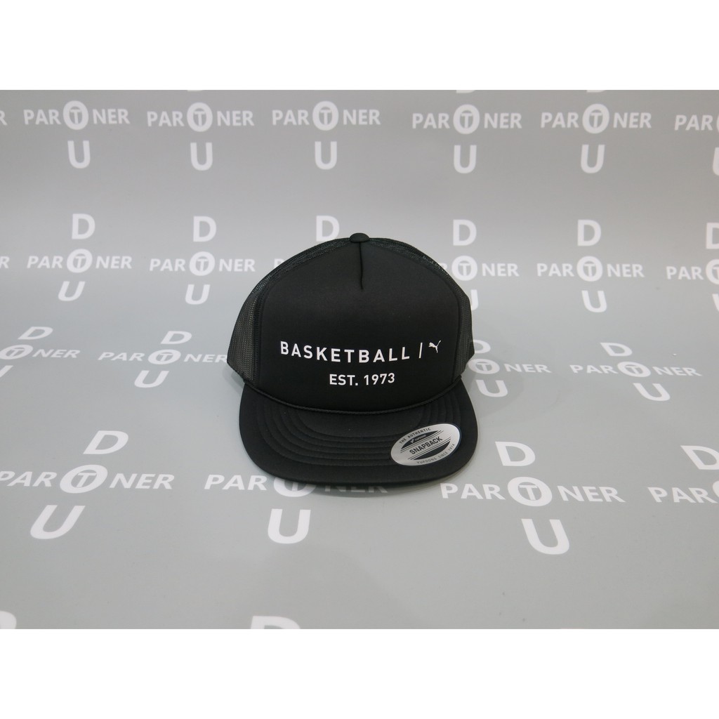 puma flat brim cap