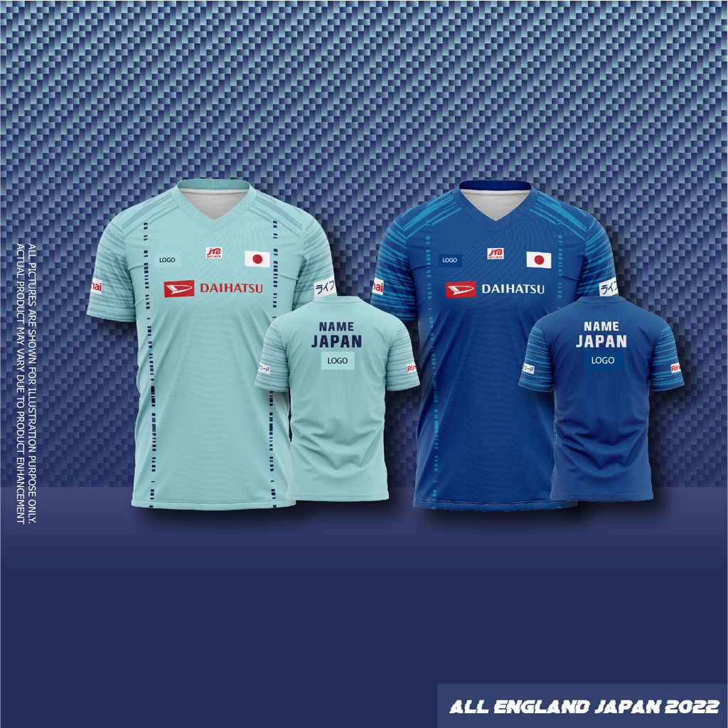 BADMINTON JERSEY JAPAN, BADMINTON SHIRT JAPAN ALL ENGLAND Shopee Malaysia