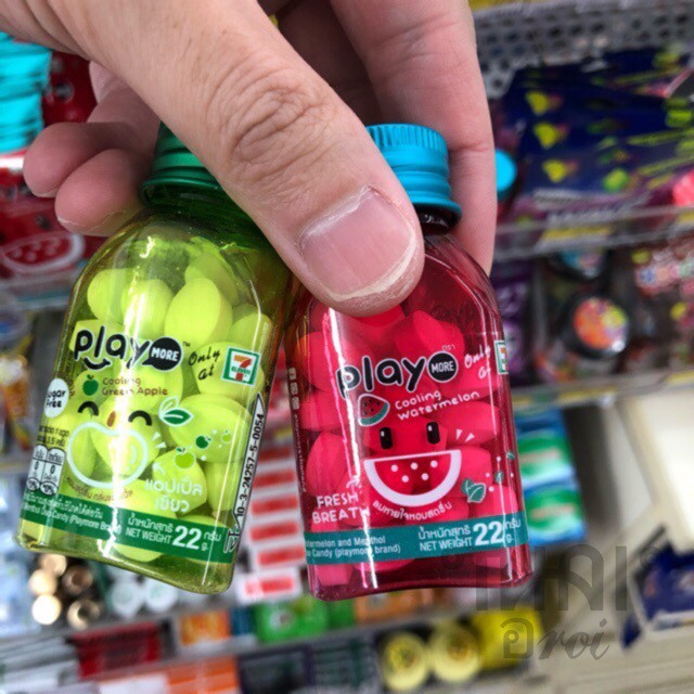 ??Thailand 7-Eleven  PLAY MORE CANDY All Flavors playmore 12g/22g????