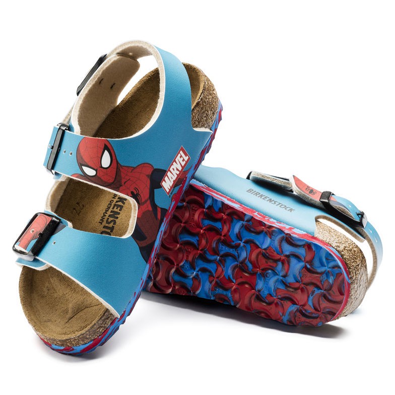 birkenstock spiderman sandals