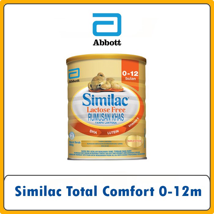 Similac Lactose Free Infant Formula (Rumusan Khas) Special Formula Milk