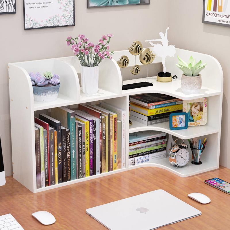 Hot Sale Kids Desk Bookshelf Bookcase Simple Office Saving