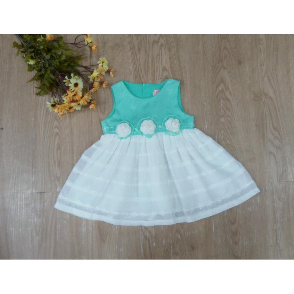 light green baby dress