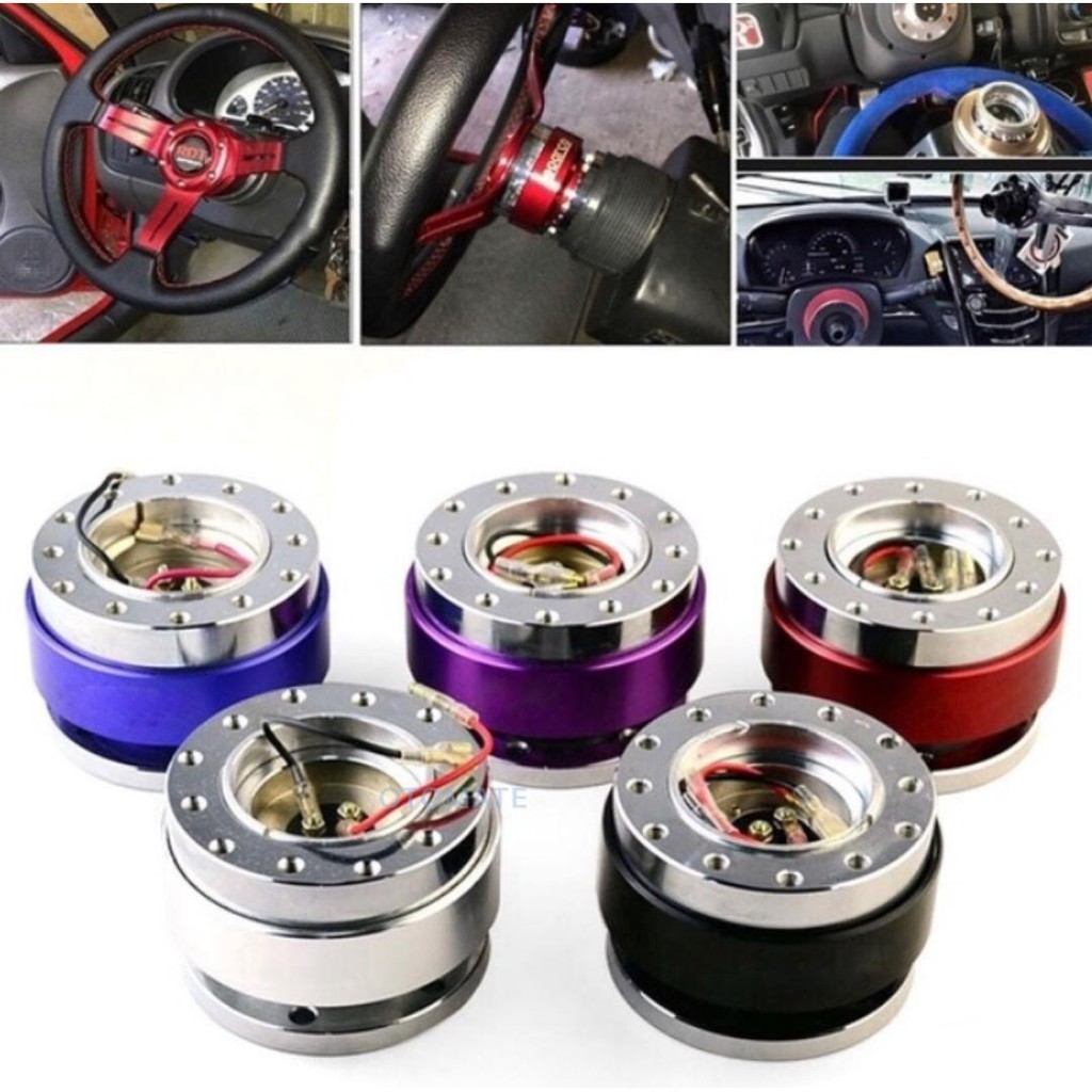 Universal Car Steering Wheel Sparco Quick Release Steering Hub Kit omp momo nardi pasang atas