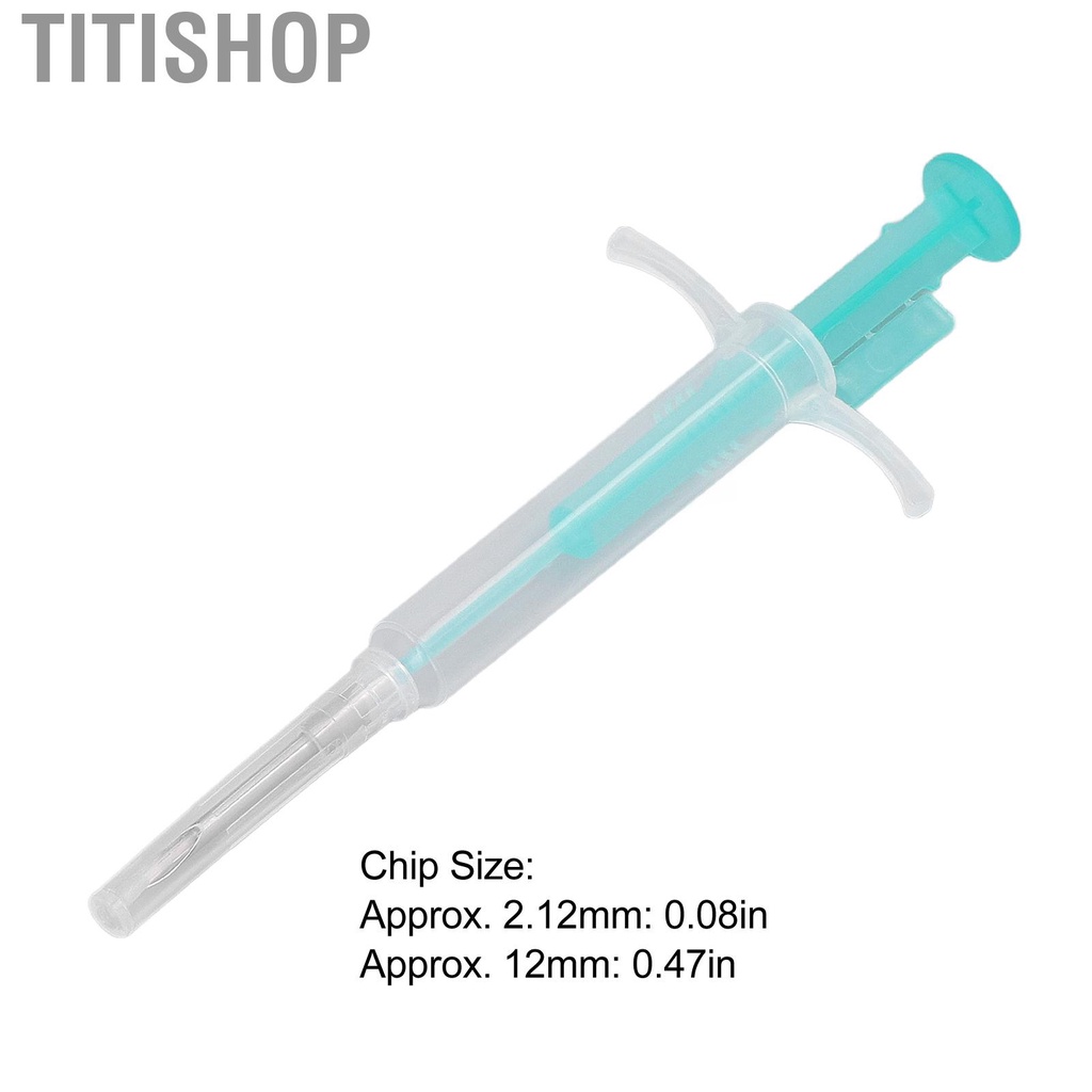 Multi Essential Titishop Animal Microchip Kit Toxic Prevent Slip Pet Implant ID Tag Cats Cattle Quarantine Breeding P... - Image 3