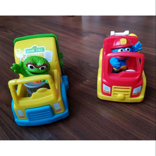 sesame street toy cars