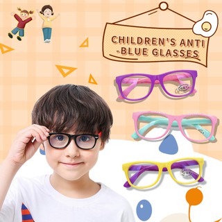 ☀ Kids Eyeglasses Anti Radiation antiblue glasses Kids Blue Light Blocking Computer Glasses Teenage Gaming Screen Anti Blue Ray Antireflective for Boys Girls ☞Beaut