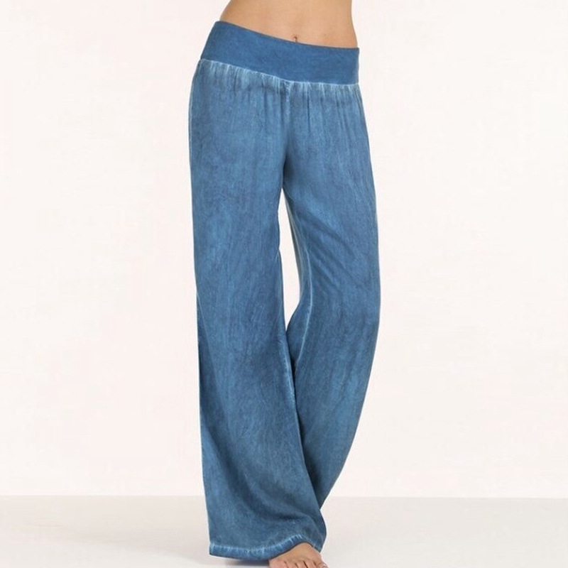 plus size high waisted palazzo pants