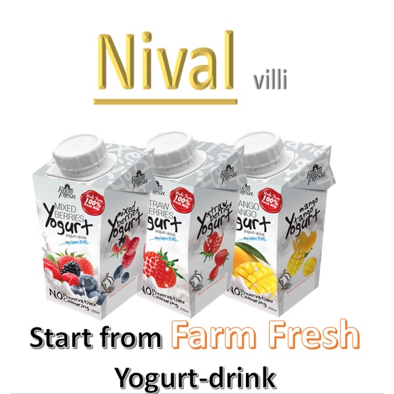 Farm Fresh Yogurt drink UHT 200G Shopee Malaysia