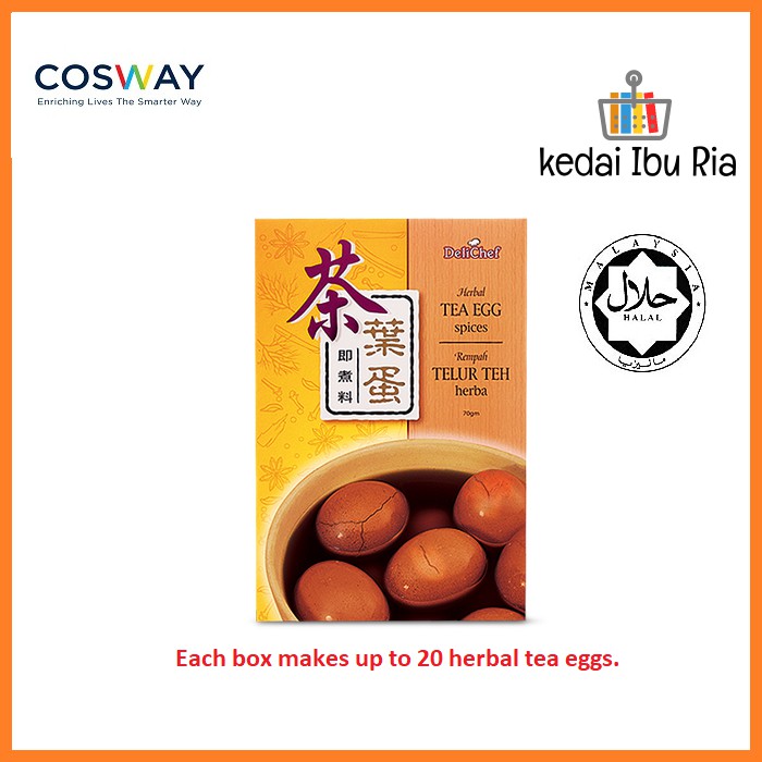 Cosway Delichef Herbal Tea Egg Spices (70g) Shopee Malaysia