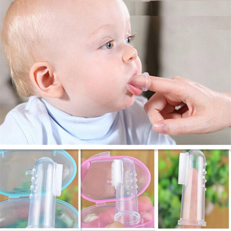 Baby Finger Toothbrush Soft Tooth Brush for Baby 