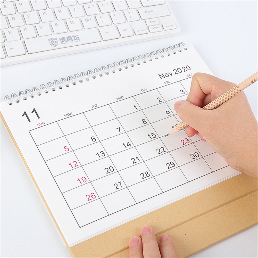 Office Equipment Supplies 2018 2019 Desktop Flip Calendar Stand