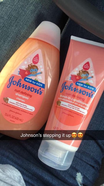 johnson and johnson baby shampoo for curly hair