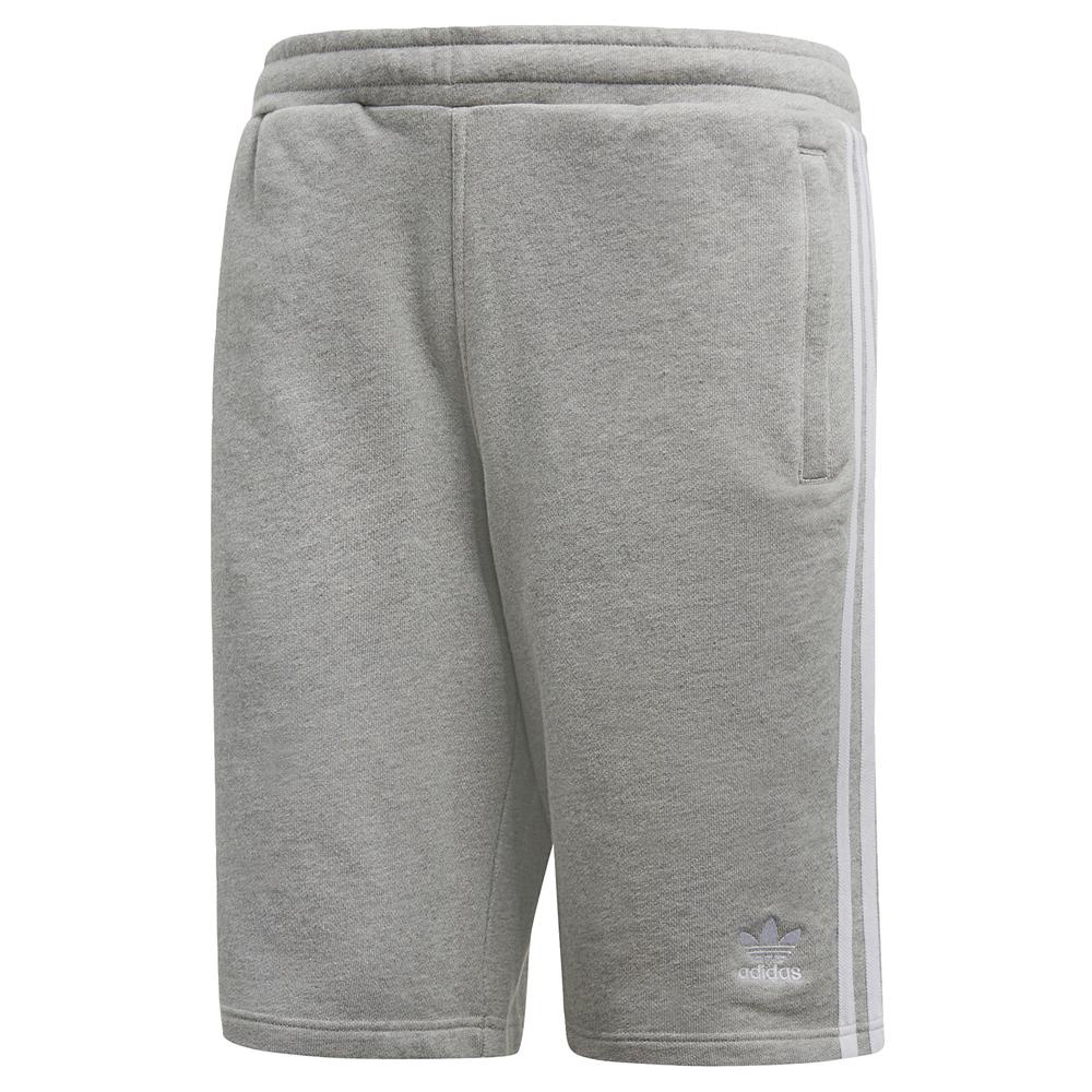 adidas ORIGINALS 3-Stripes Sweat Shorts Grey DH5803 | Shopee Malaysia