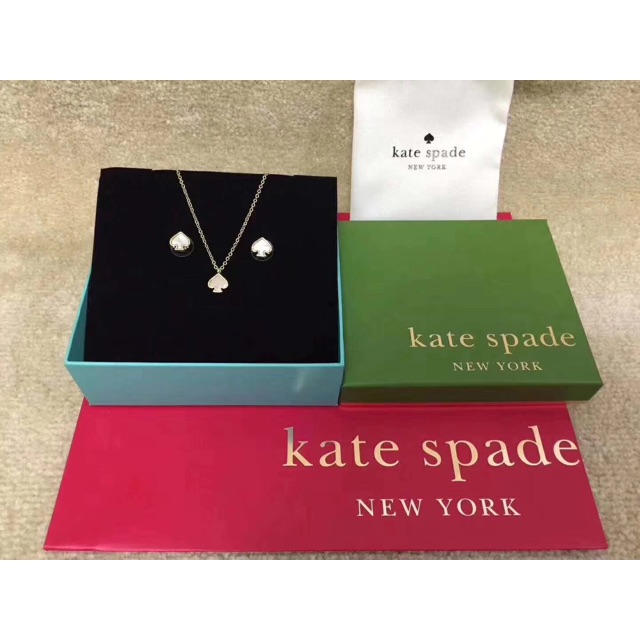 Kate spade necklace & earring | Shopee Malaysia