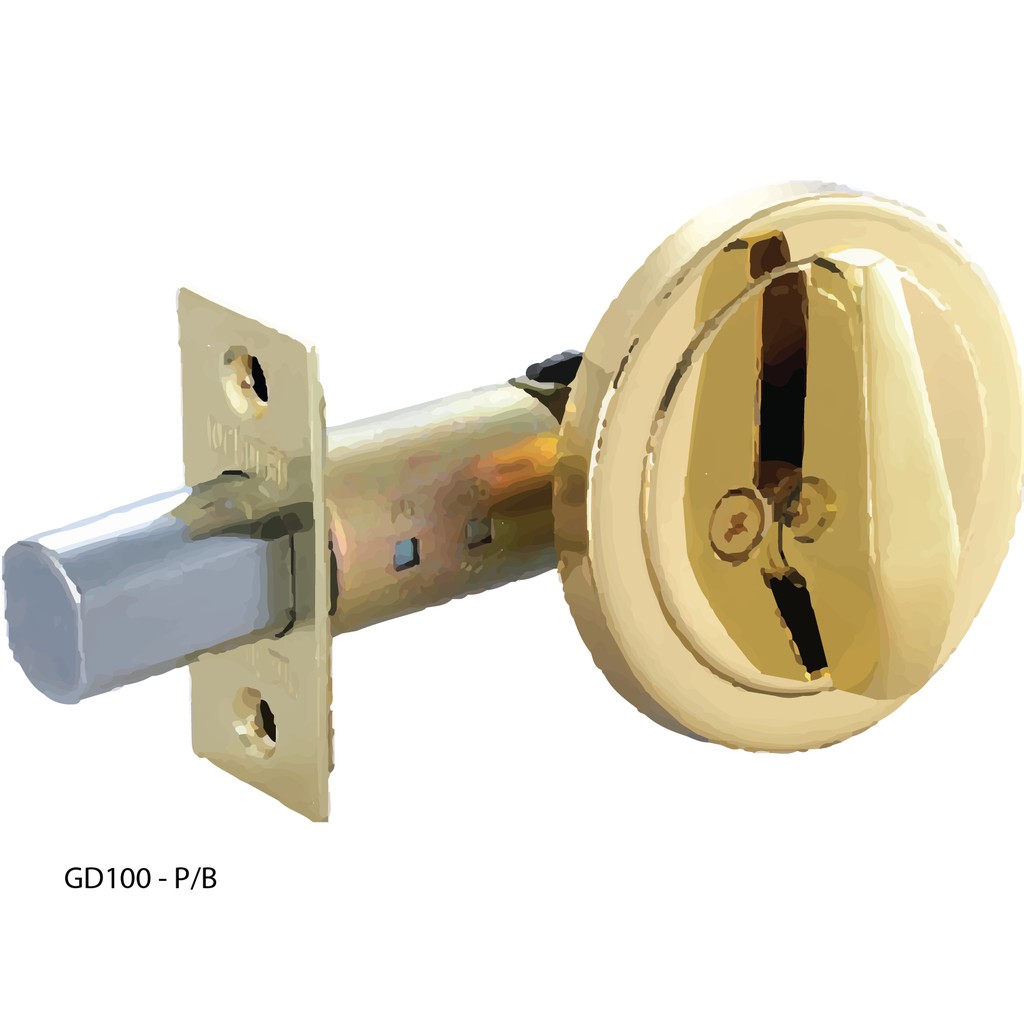  LOCGUARD GD100 SERIES KEYLESS DEADBOLT SILVER GOLD 