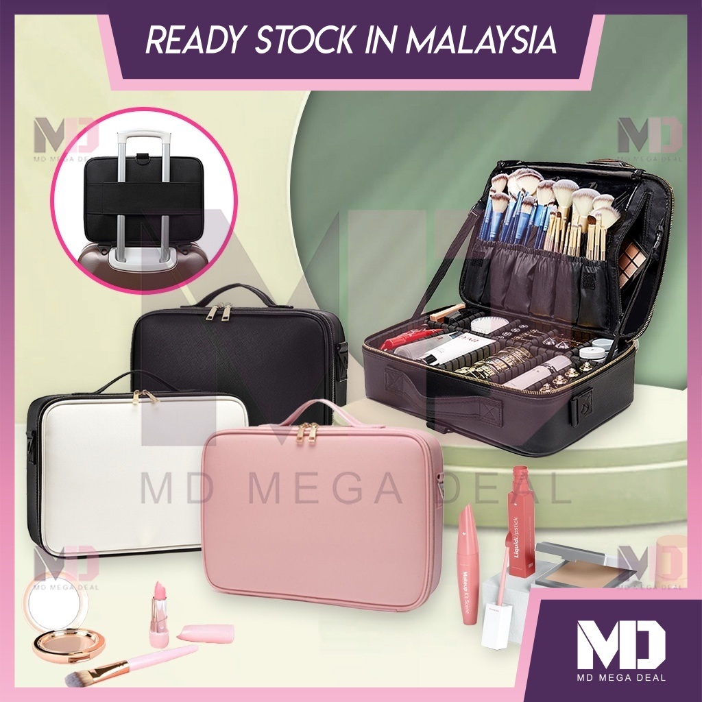 《Mega Deal》Travel Makeup Storage Bag Small/Medium/Large Portable Cosmetic Organizer Beg for Luggage 旅行化妆包 便攜