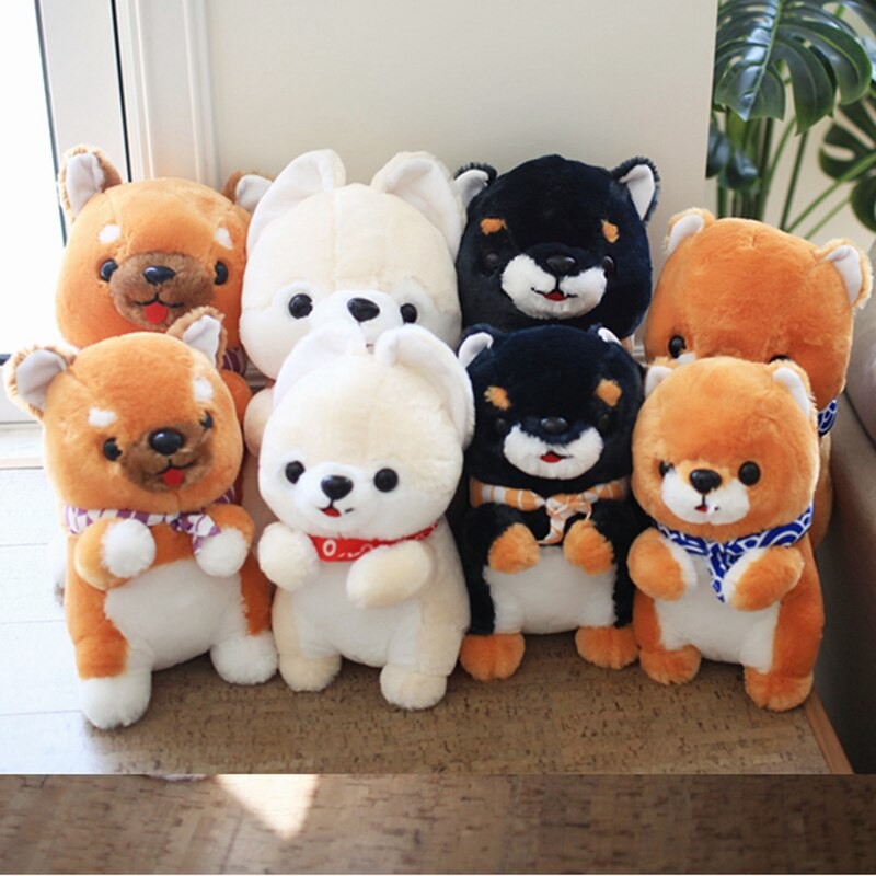 kawaii dog plush