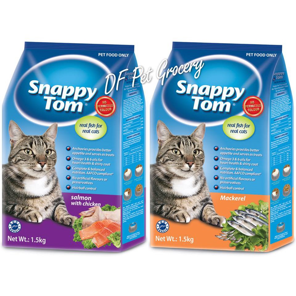 Snappy Tom Cat Food 1.5KG Premium Dry Cat Food Shopee Malaysia
