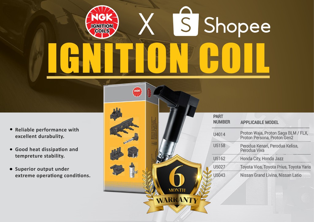 NGK Spark Plugs Official Store Online, November 2022 Shopee Malaysia
