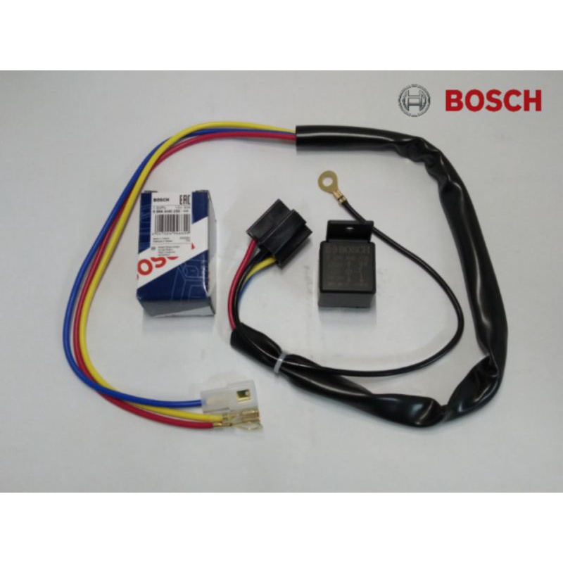 STARTER WIRE KIT WITH RELAY BOSCH 12V PROTON SAGA 12V, WIRA, WAJA, GEN