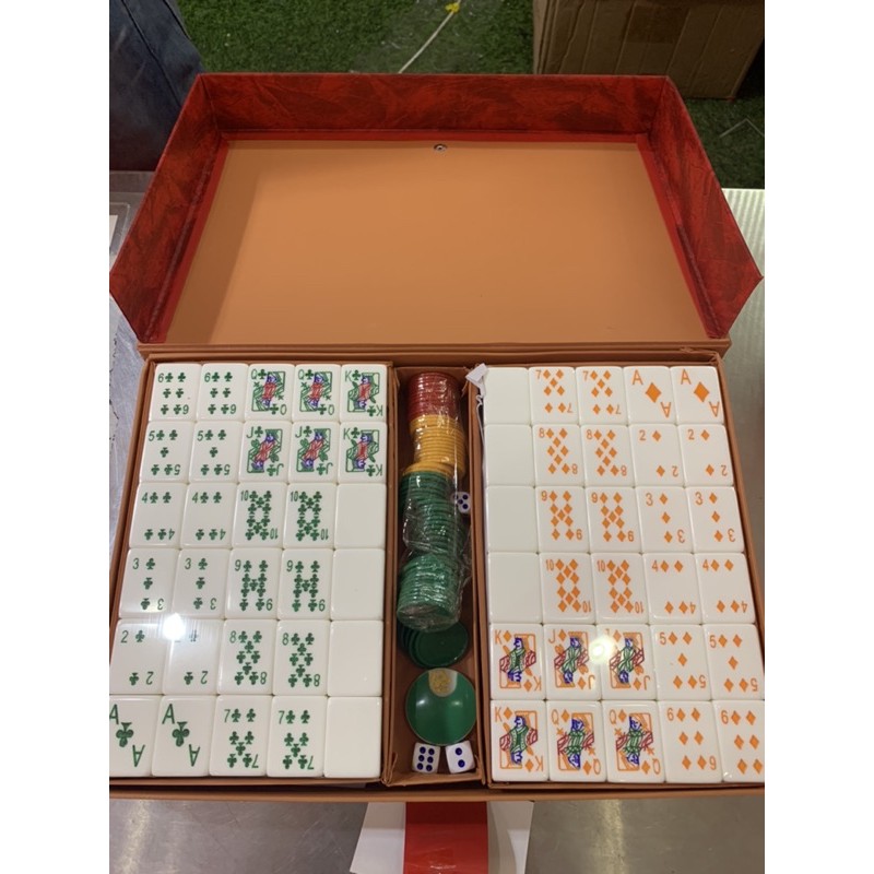 Buy Jb Ready Stock 4persons Rummy Mahjong Set Ready Stock 拉米扑克麻将 Poker Mahjong Set 3 4 Players Seetracker Malaysia