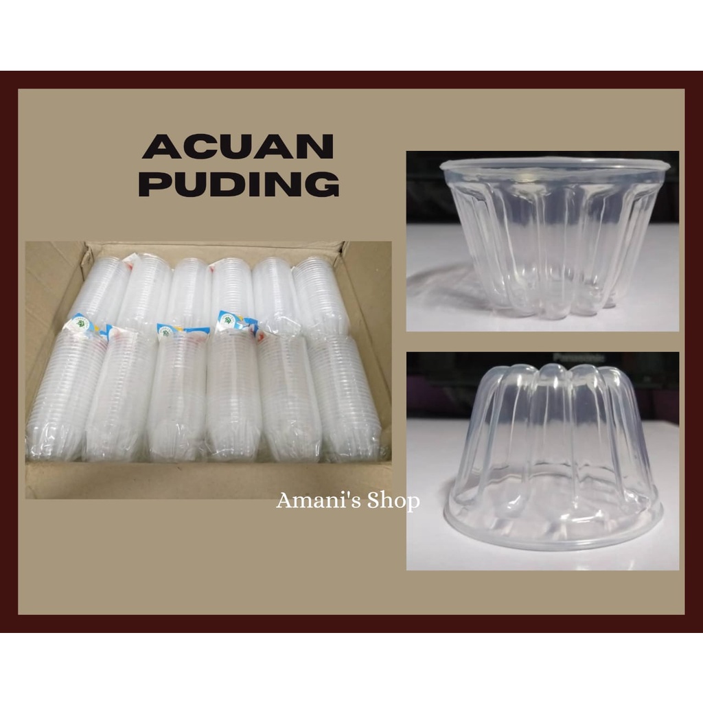 Acuan Puding Jelly Mould Pudding Mould Acuan Agar Agar Bekas Puding ...